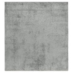 Alfombra contemporánea de Rug & Kilim en gris sólido, pelo alto