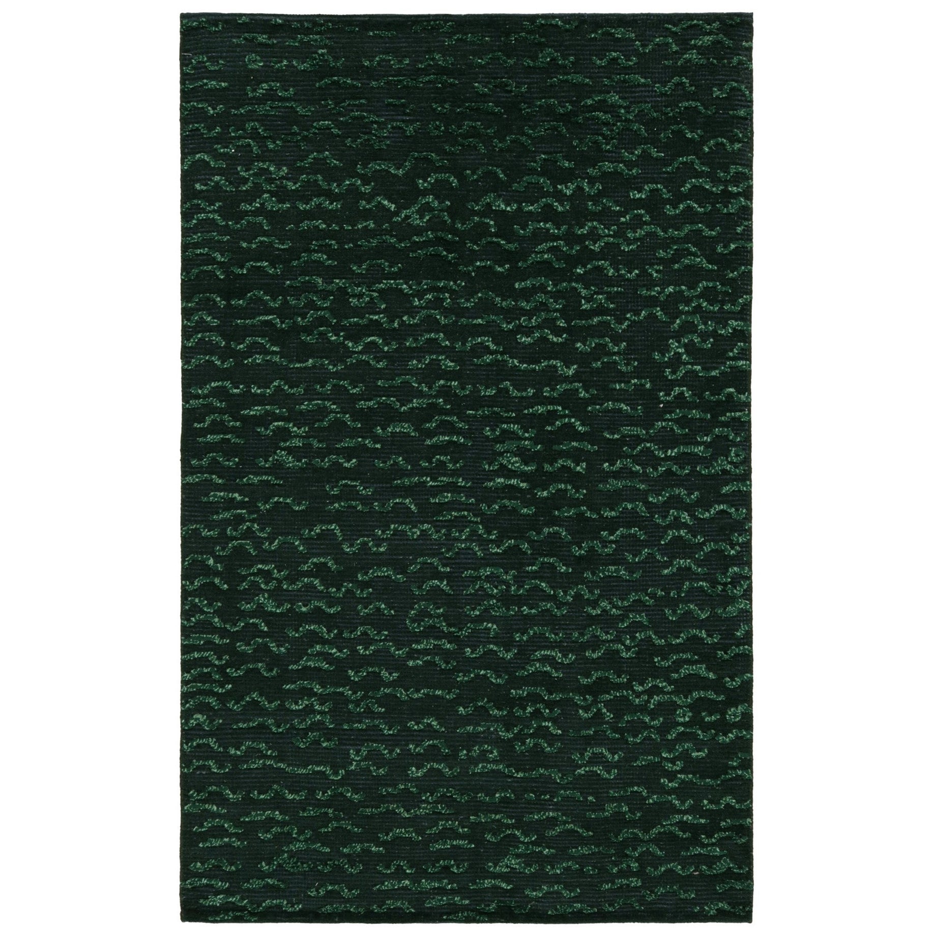 Rug & Kilim's Contemporary-Teppich in Grüntönen
