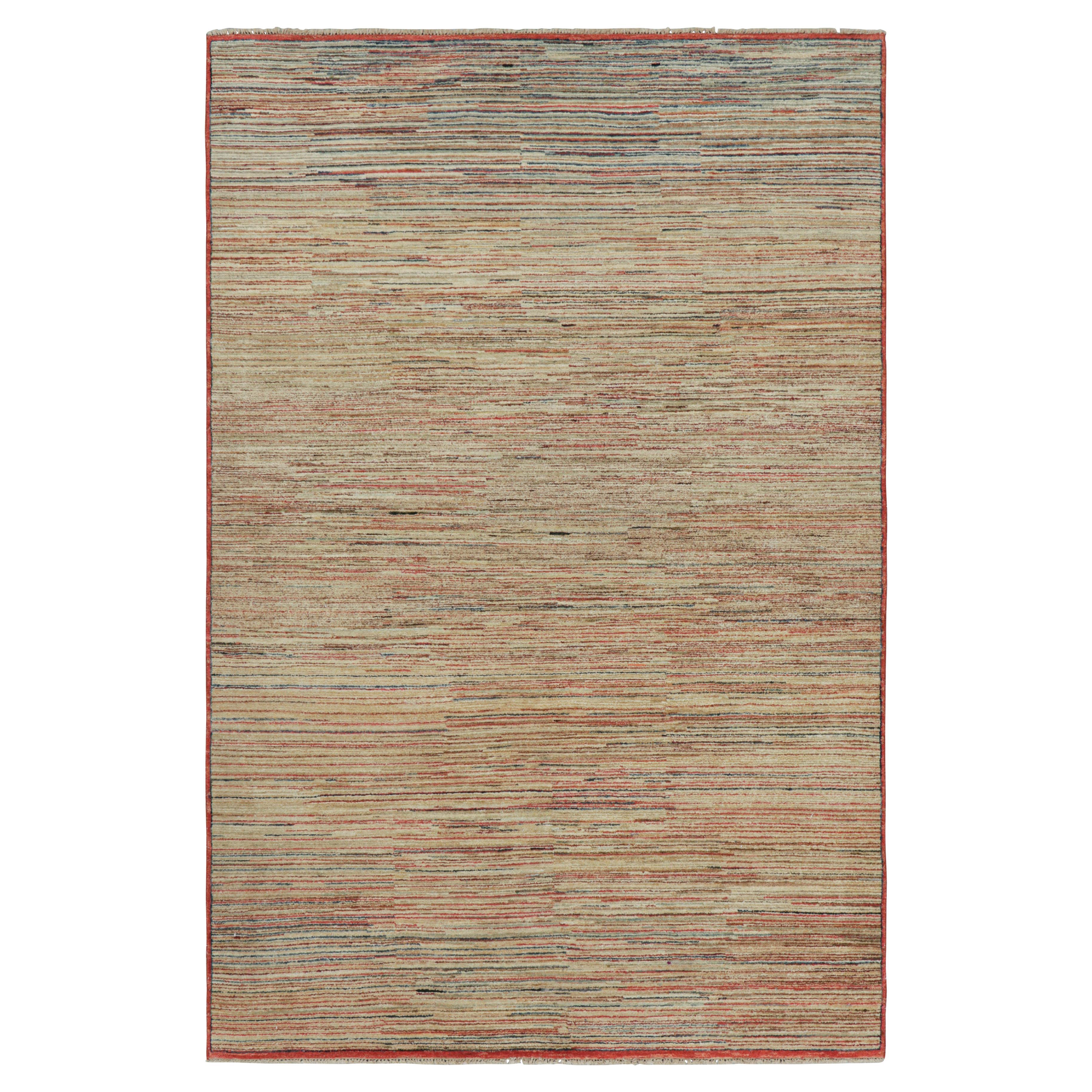 Rug 
Kilim - Tappeto contemporaneo con strisce e striature policrome