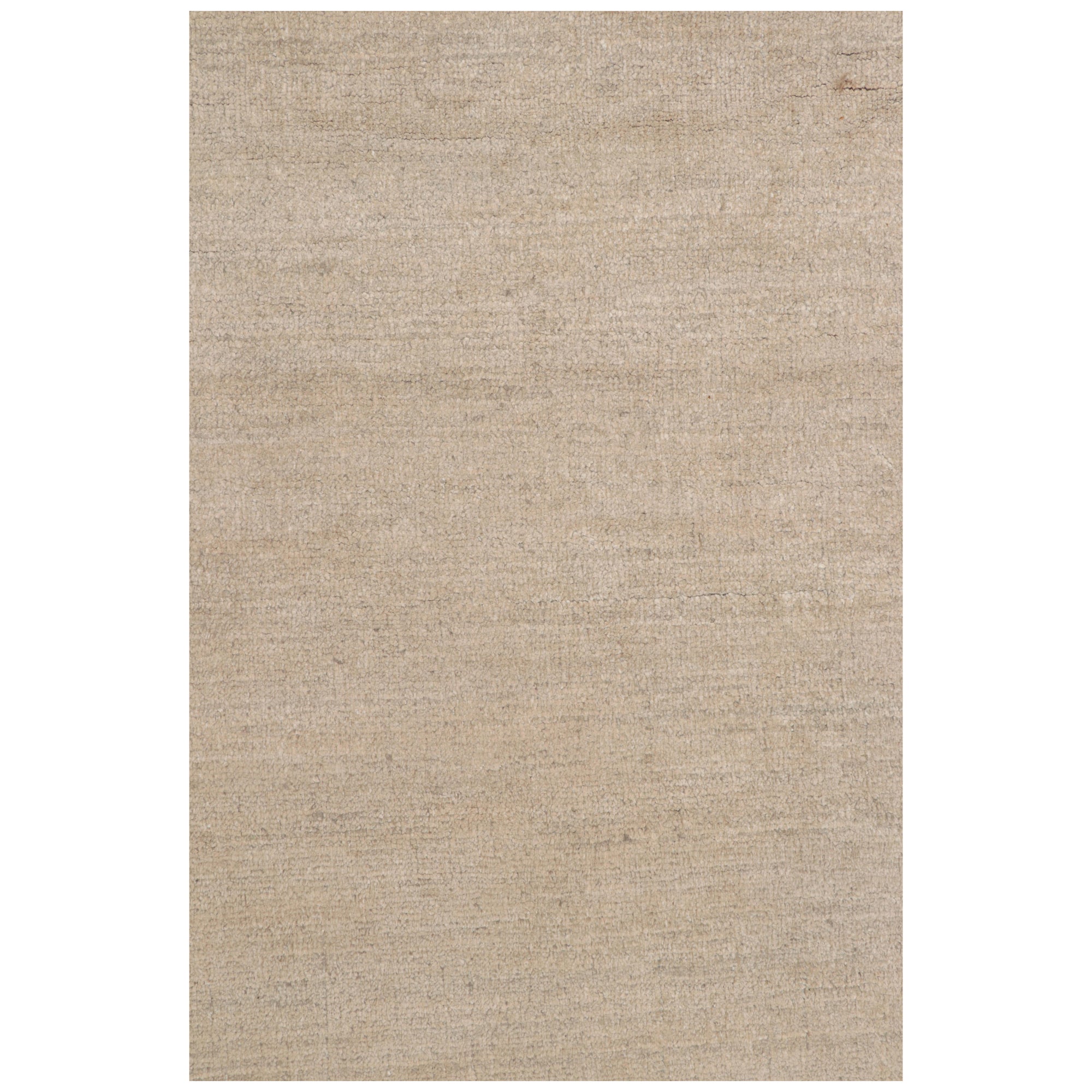 Tapis en soie Contemporary Beige-Brown de Rug & Kilim en vente