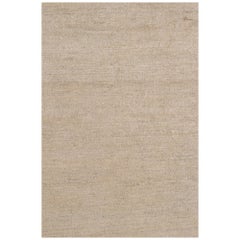 Rug
Kilim - Tappeto di seta contemporaneo in tinta unita beige-marrone