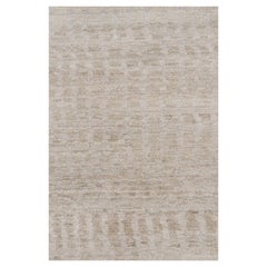 Rug & Kilim's Contemporary Textural Rug in Beige-Braun und Grautönen