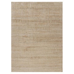 Rug & Kilim's Contemporary Textural Rug in Beige-Braun und Grautönen