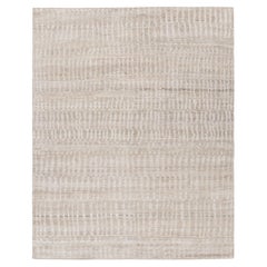 Rug 
Kilim
s Contemporary Textural Rug in Beige-Braun und Grautönen