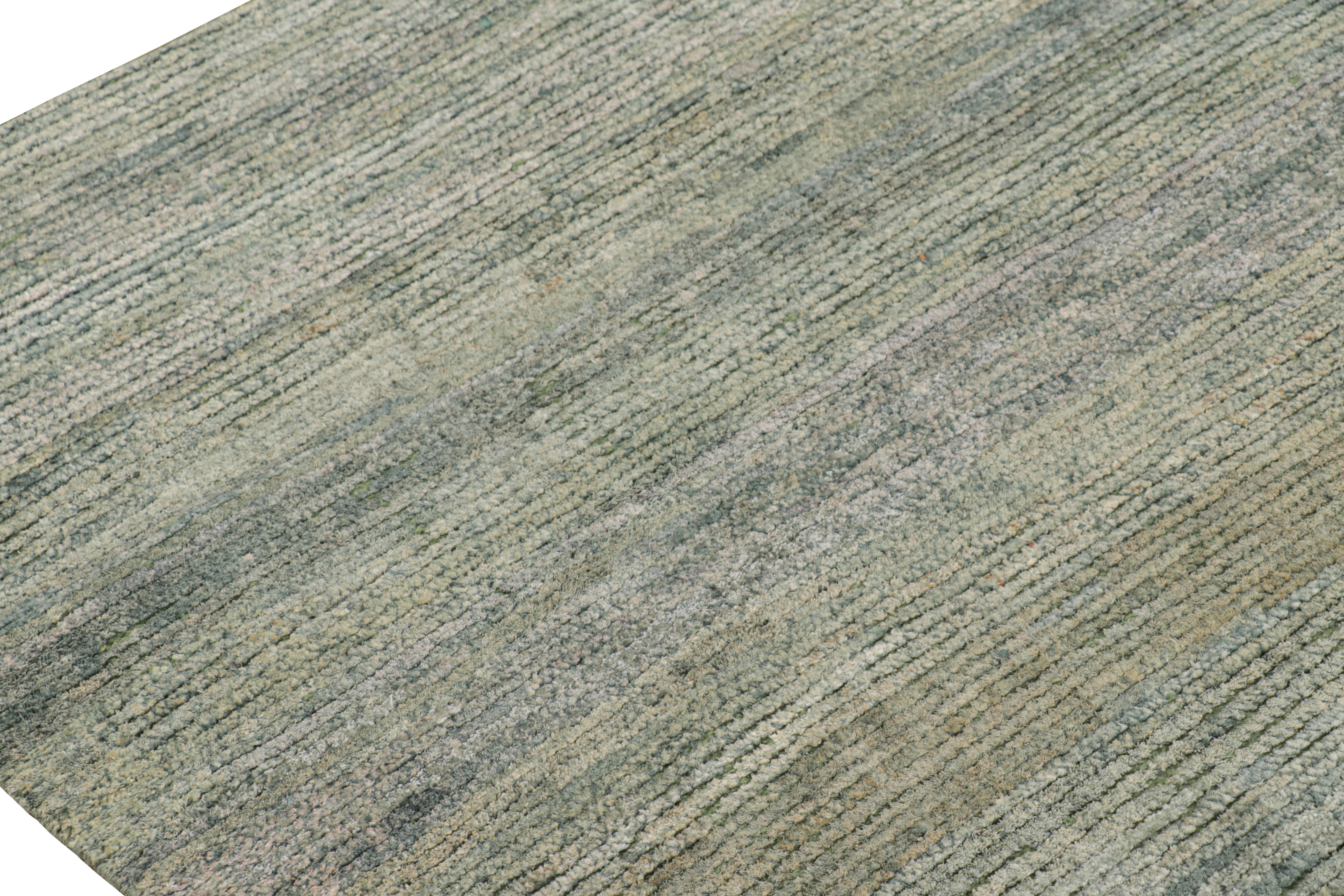 Rug & Kilim è un tappeto contemporaneo dai toni verdi e blu In condizioni Nuovo in vendita a Long Island City, NY