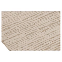 Rug & Kilim’s Contemporary Textural Rug with Beige and Cream White Tones