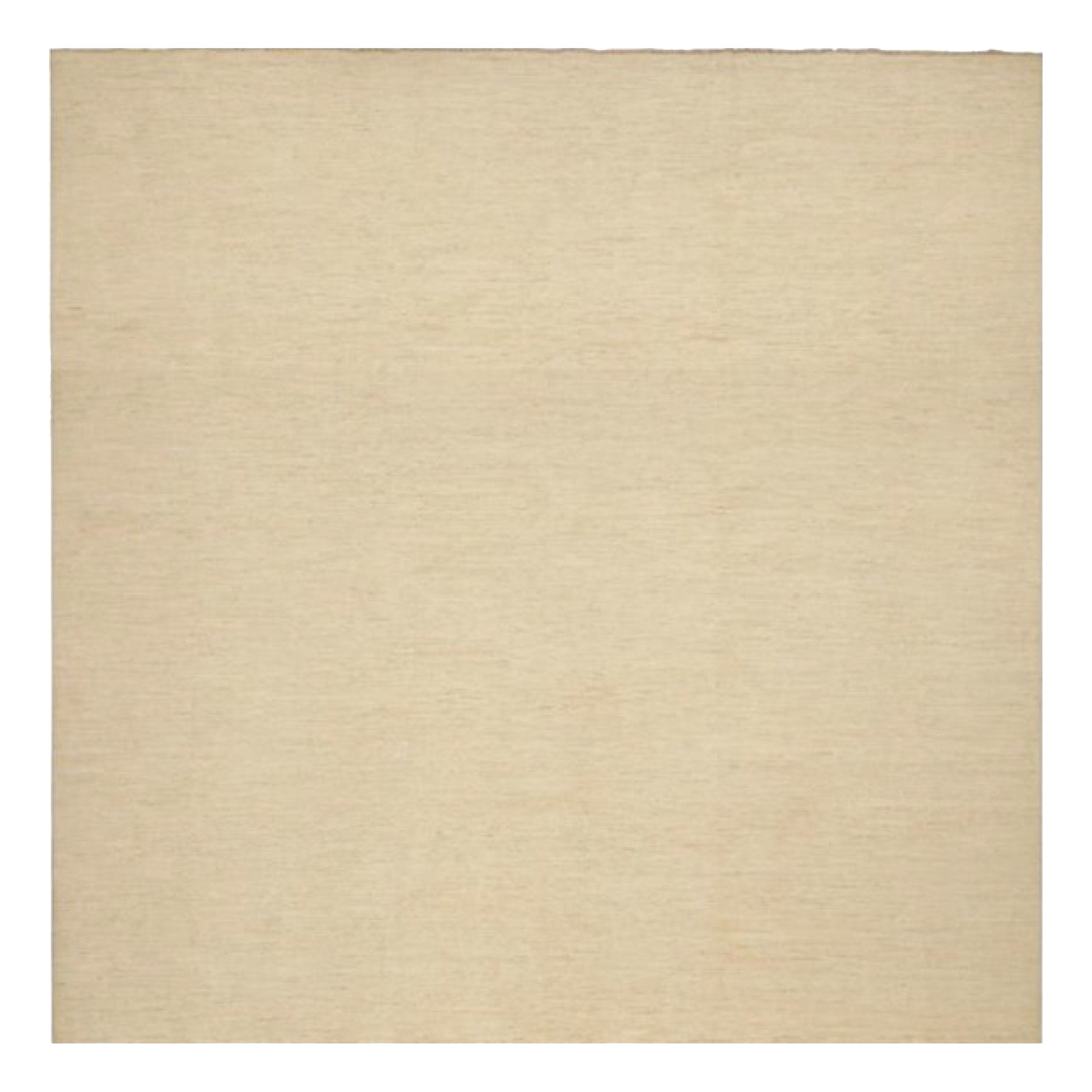 Rug 
Kilim
s Zeitgenössischer, texturierter, solider Teppich in Beige