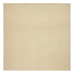 Rug 
Kilim - Tappeto a tinta unita con texture contemporanea in beige