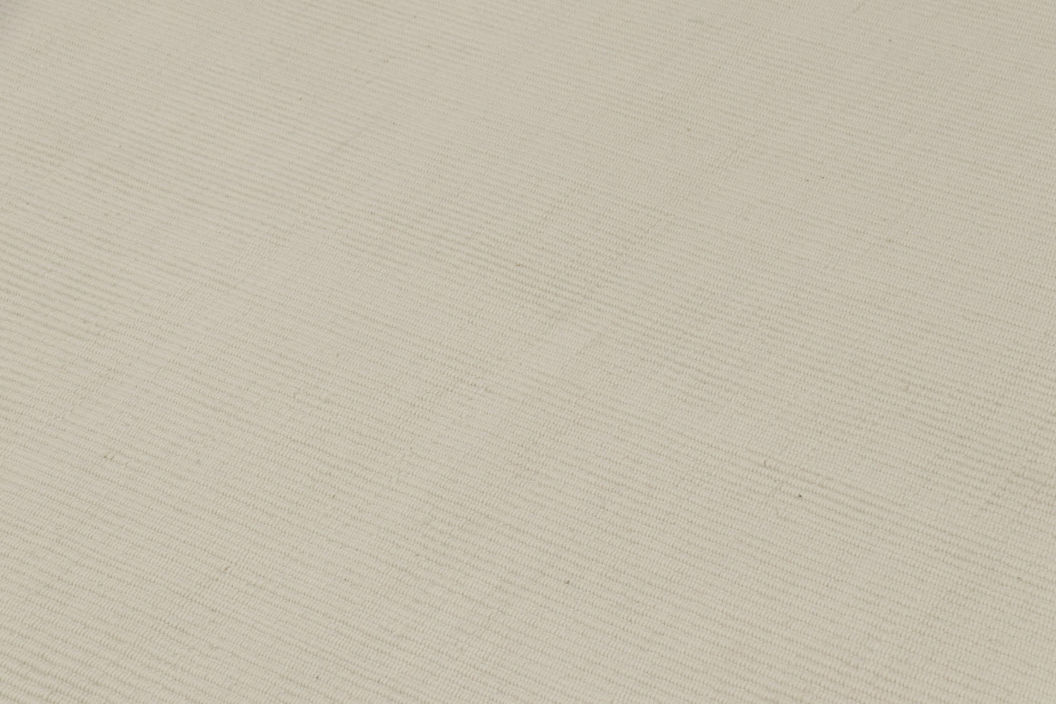 Rug & Kilim's Zeitgenössischer Textur-Teppich in Elfenbein-Tönen (21. Jahrhundert und zeitgenössisch) im Angebot
