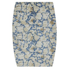 Rug & Kilim’s Custom Abstract Rug Design with High-and-Low Pattern