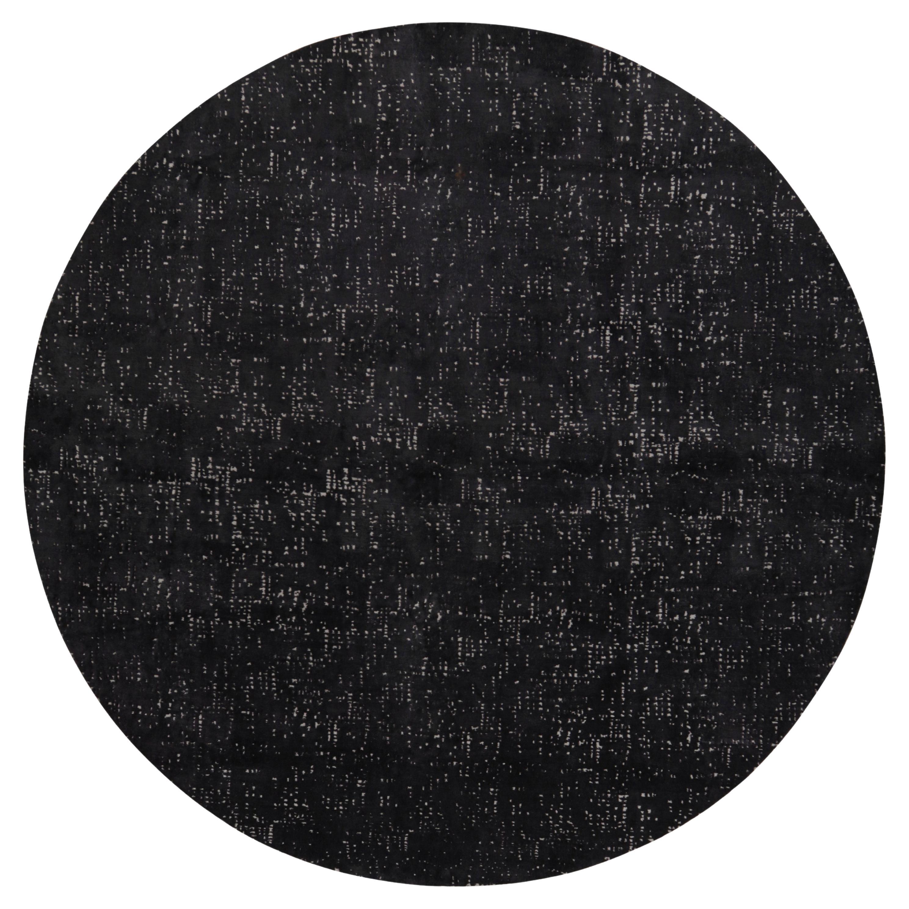 Annodato a mano in lana, questo tappeto a cerchio personalizzato di Rug & Kilim rappresenta il loro design 