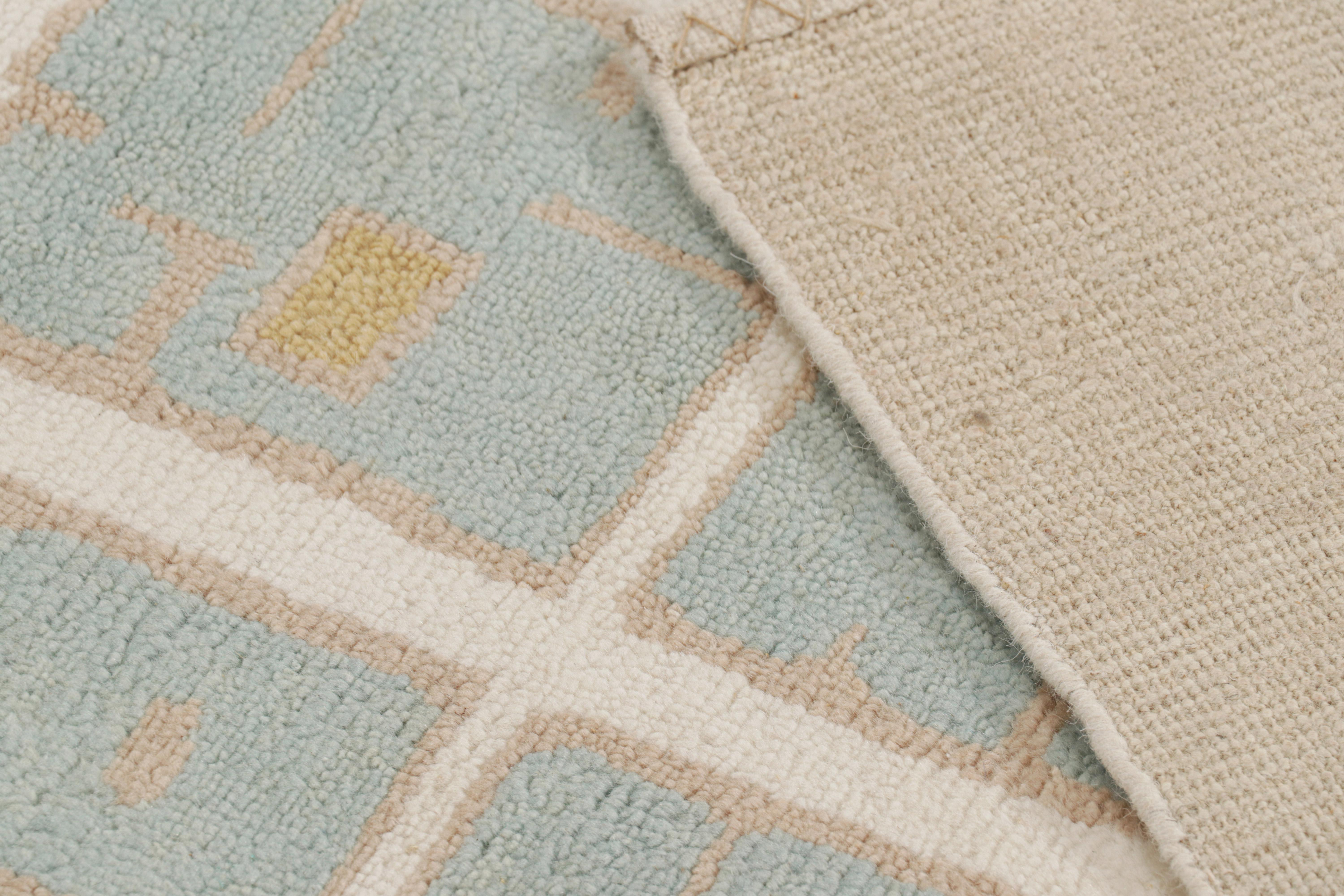 XXI secolo e contemporaneo Rug & Kilim: design personalizzato di un tappeto francese in stile Art Deco con motivi geometrici in vendita