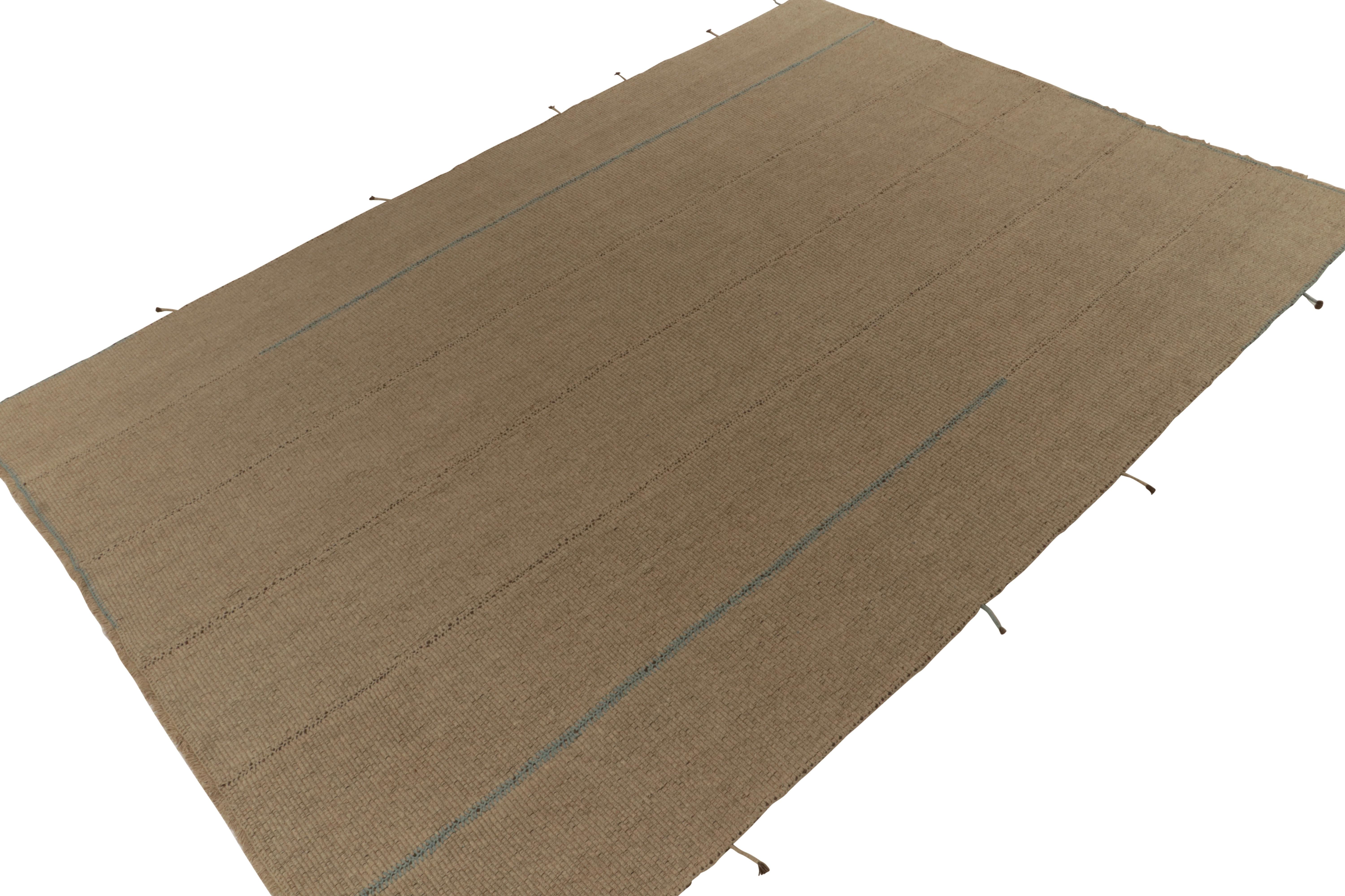 Tissé à la main en laine, ce kilim 10x14 fait partie d'une nouvelle collection contemporaine innovante à tissage plat de Rug & Kilim.

Sur le Design/One : Appelée affectueusement 