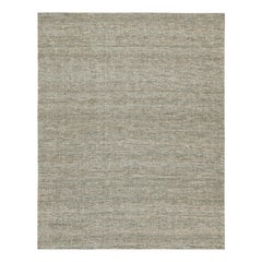 Rug & Kilim’s Custom Modern Kilim Rug in Gray & White