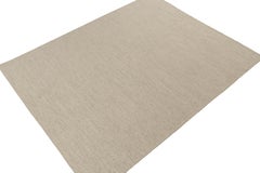 Teppich & Kilims, maßgefertigtes Flachgewebe aus Mohair in Weiß