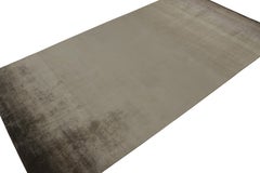 Rug & Kilim’s Custom Ombre Rug in Gray-Beige Gradience