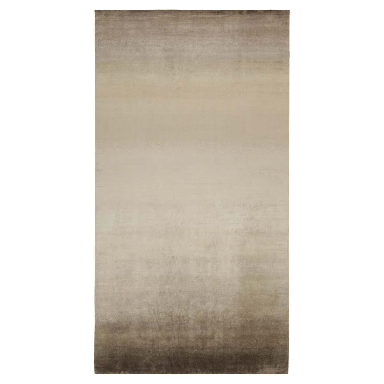 Rug and Kilim’s Custom Ombre Rug in Gray-Beige Gradience For Sale at ...
