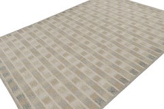 Rug & Kilims maßgeschneiderter skandinavischer Kilimteppich mit geometrischen Mustern