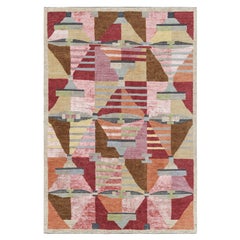 Alfombra escandinava personalizada con motivos geométricos de Rug & Kilim