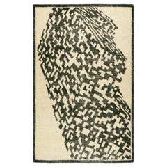 Rug
Kilim’s Distressed Abstract Rug in Ivory
Black Geometric Patterns