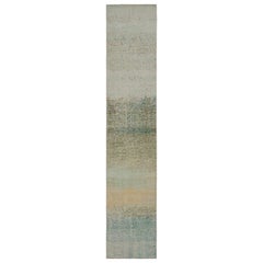 Abstrakter Läufer von Rug
Kilim im Distressed-Stil in Blau und Beige