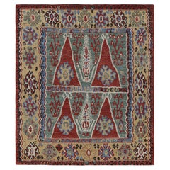 Erzurum-Teppich von Rug & Kilim mit polychromen geometrischen Mustern