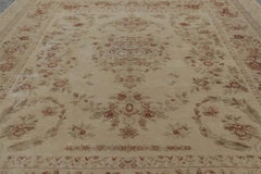 Rug & Kilim’s European Axminster Style Rug in Cream with Floral Patterns