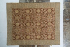 Teppich & Kilims European Style Teppich in Beige-Braun und Blau mit Allover-Muster