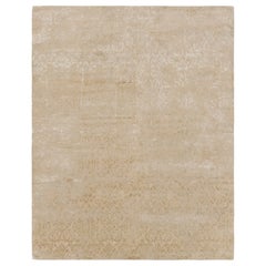 Alfombra de estilo europeo Rug & Kilim en beige-marrón con motivos arabescos en verde