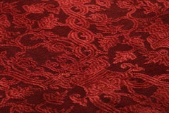 Rug & Kilim’s European Style Rug in Burgundy with Floral Patterns