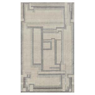 Rug and Kilim’s French Art Deco Style Custom Rug Design with Geometric ...