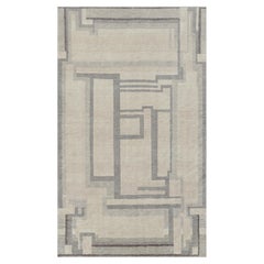 Rug & Kilim's French Art Deco Style Custom Rug Design with Geometric Patterns (en anglais)