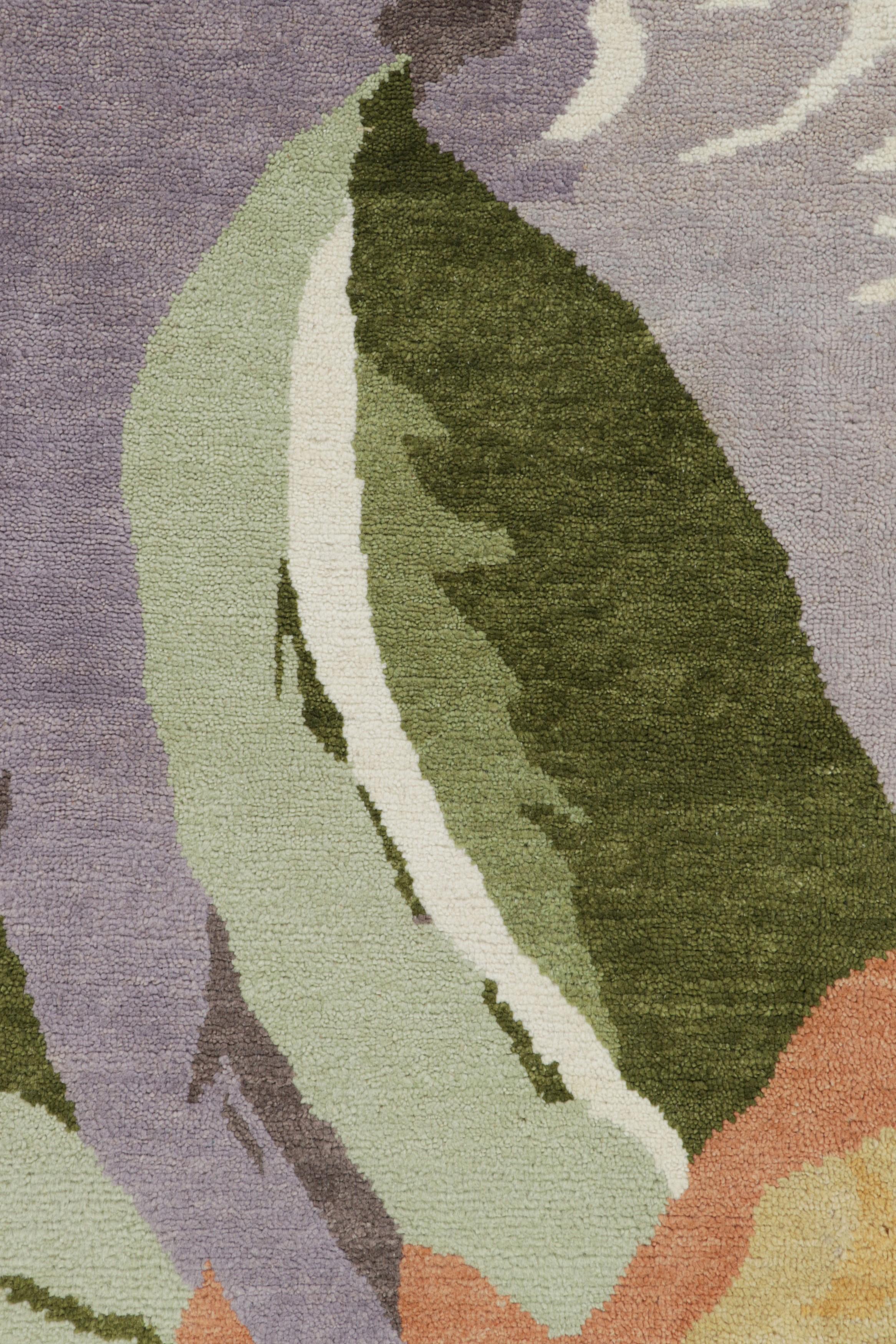 Rug & Kilim è un tappeto francese in stile Art Deco con fiori impressionisti policromatici In condizioni Nuovo in vendita a Long Island City, NY