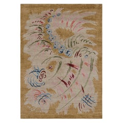 Rug 
Kilim’s French Style Art Deco rug in Gold 
Beige Patterns