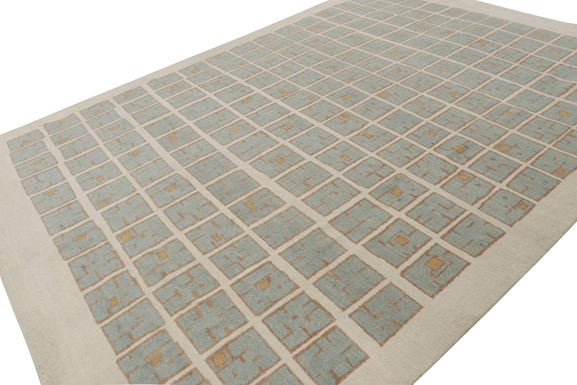 Cette ode 10x14 aux tapis Art déco français est le prochain ajout à la nouvelle collection Deco de Rug & Kilim. Noué à la main en laine.

Plus loin dans le Design :  

Cette pièce arbore le style déco des années 1920 avec des motifs géométriques