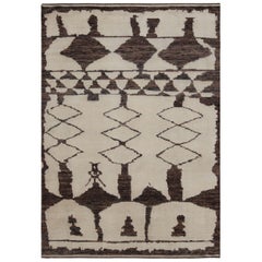 Rug & Kilim Geometrico  Tappeto in stile marocchino in beige-marrone