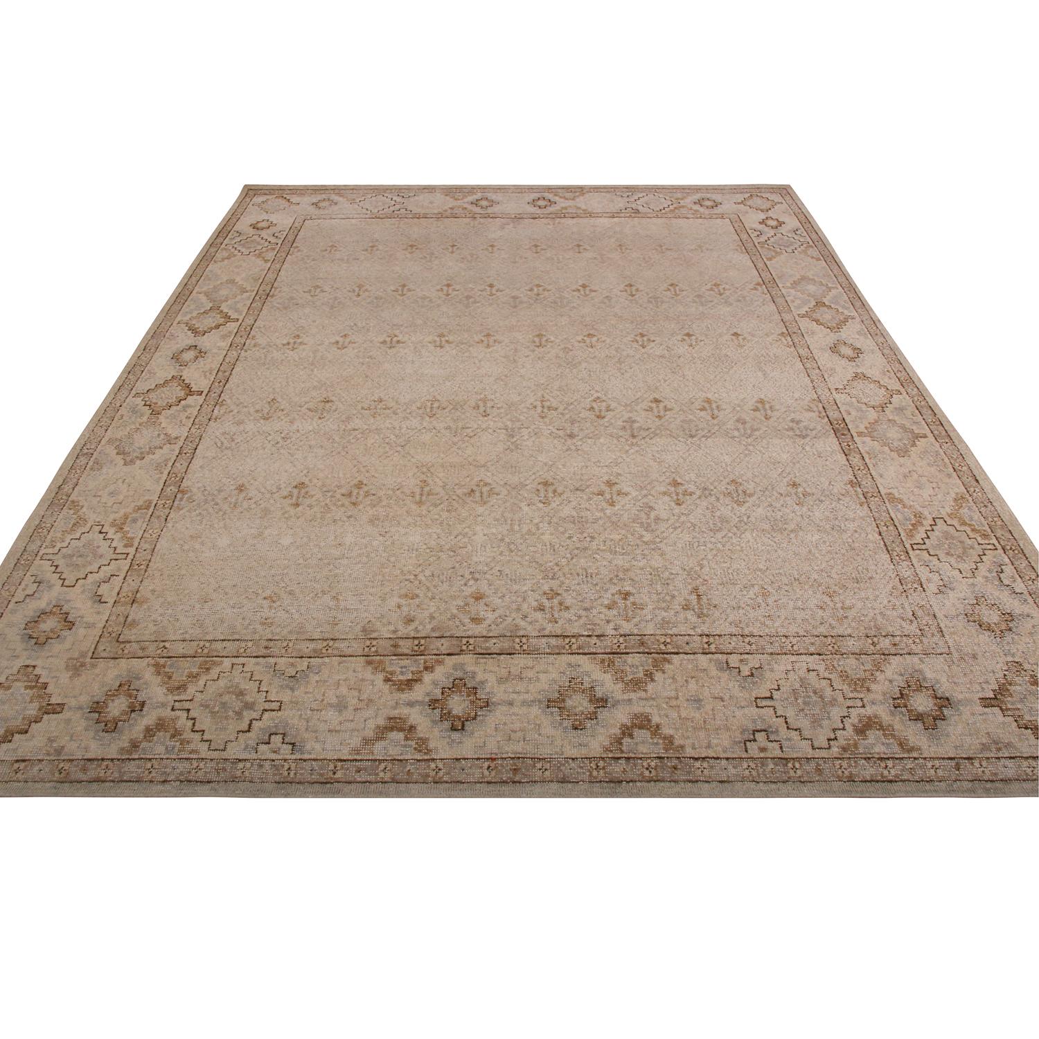 This this classically inspired geometric piece joins the latest additions to the Homage Collect by Rug & Kilim, an ambitious custom-capable approach to recapturing and reinventing an unprecedented range of international styles including Oriental