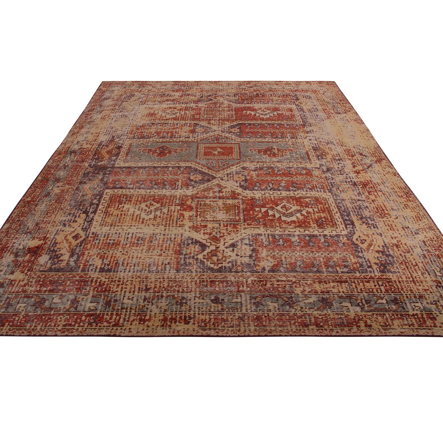 This geometric piece joins the latest additions to the Homage Collect by Rug & Kilim, an ambitious custom-capable approach to recapturing and reinventing an unprecedented range of international styles including Oriental patterns with fresh, European