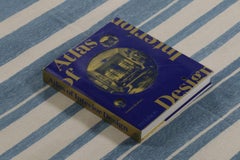 Rug & Kilim’s Indian Dhurrie Rug in Deep Blue and White Stripes