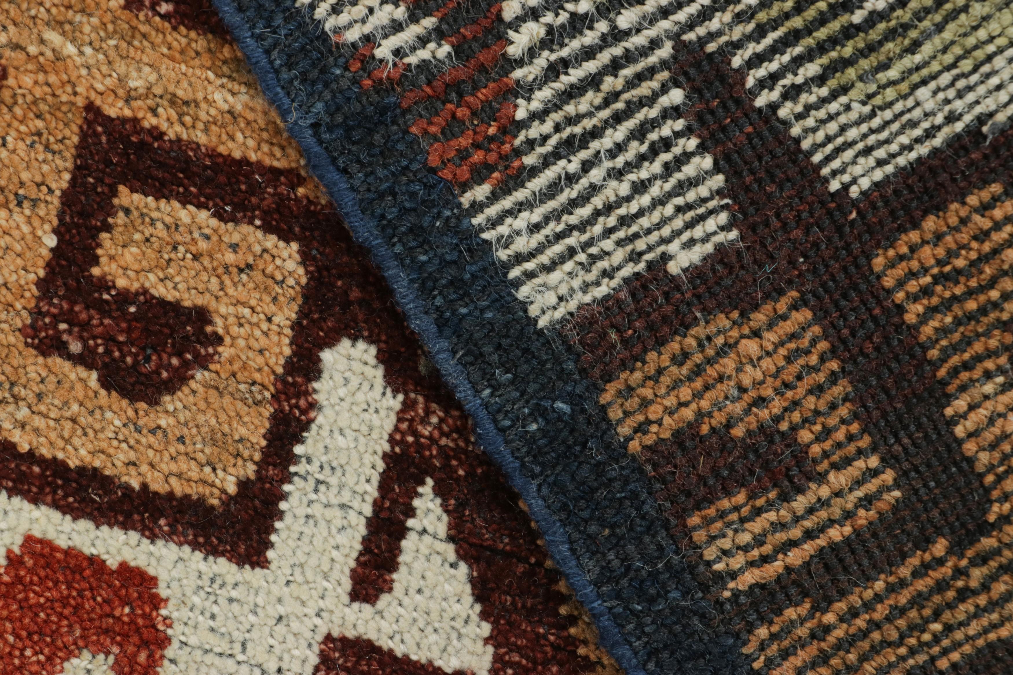 Kaitag-Teppich von Rug & Kilim mit bunten geometrischen Medaillons und Mustern (Wolle) im Angebot