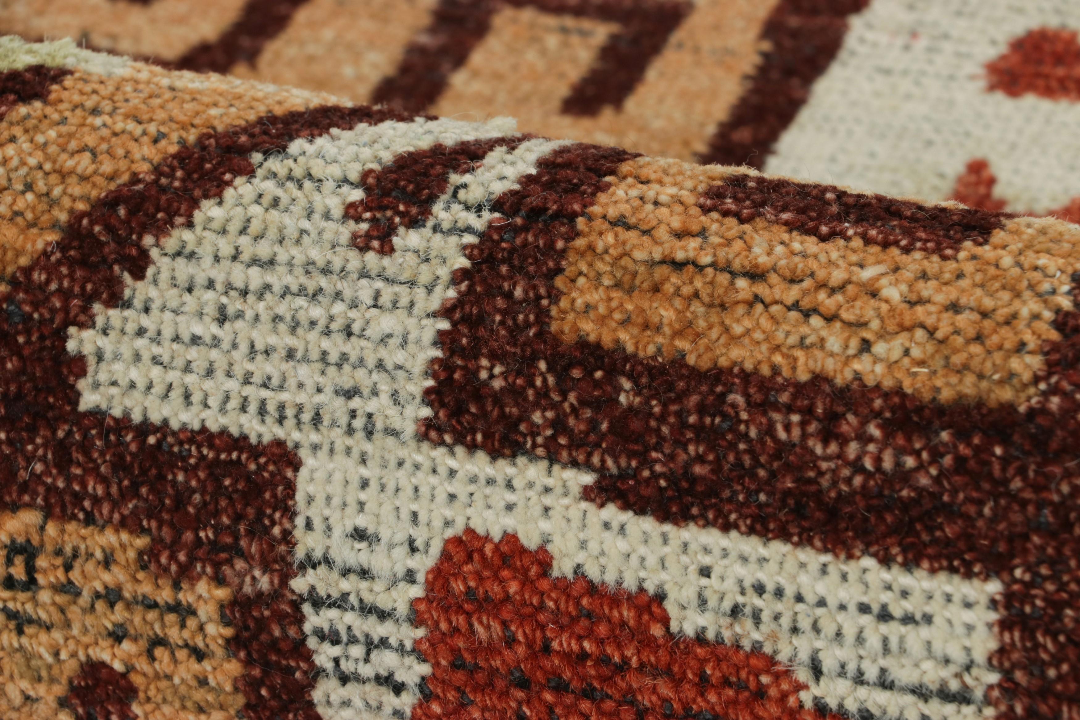 Kaitag-Teppich von Rug & Kilim mit bunten geometrischen Medaillons und Mustern im Angebot 1