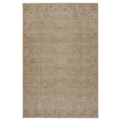 Rug & Kilim’s Khotan Samarkand Style Rug with Floral and Pomegranate Patterns