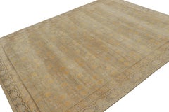 Rug & Kilim’s Khotan Samarkand Style Rug with Florals and Cloudband Borders