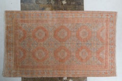 Tapis & Kilims - Tapis de style Khotan à motif géométrique bleu et orange