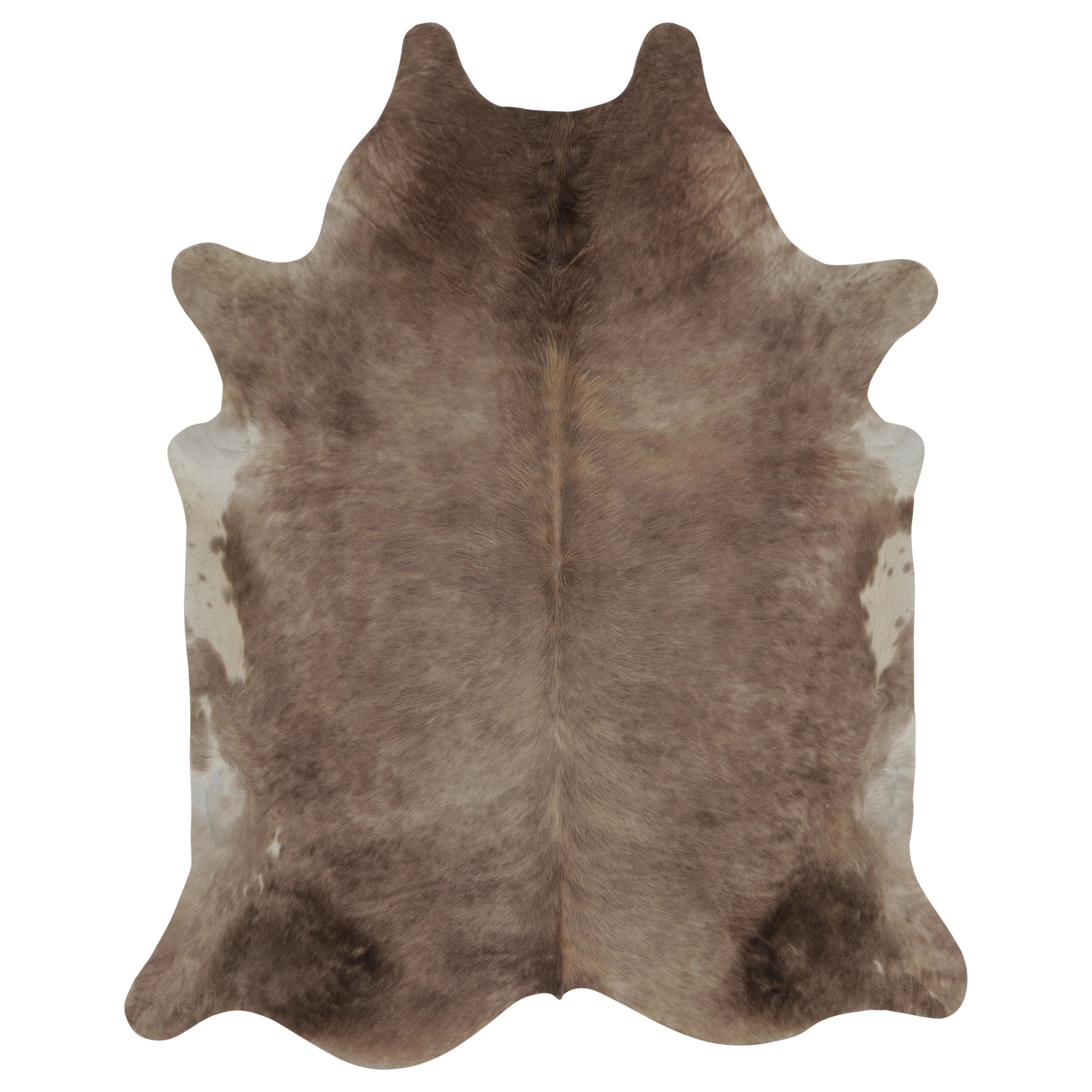 Rug 
Kilim’s Large Cowhide Rug in Sheen Beige and Brown Tones