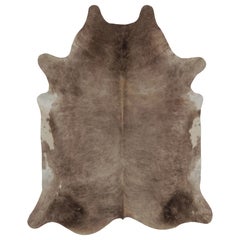 Rug 
Kilim’s Large Cowhide Rug in Sheen Beige and Brown Tones