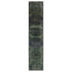 Tapis de course inspiré de Mamluke de Rug
Kilim en forêt profonde et médaillons indigo