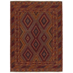 Rug & Kilim: Mashwani afgano Baluch con motivi geometrici colorati