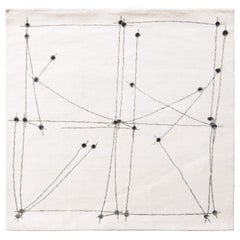 Tapis The Modernity de Rug & Kilim à motif blanc et noir