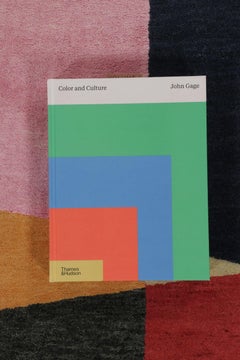 Alfombra de estilo moderno de mediados de siglo con motivos geométricos policromáticos de Rug & Kilim